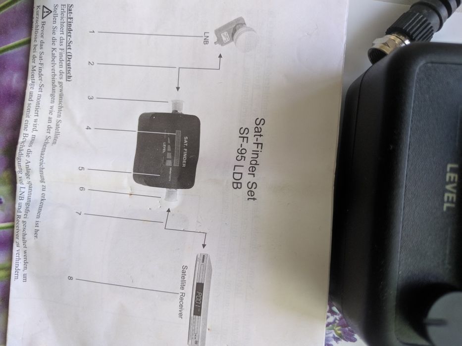 Прибор для настройки спутниковых тарелок