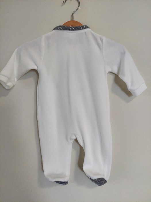 Babygrow veludo e mangas compridas IDO Tam. 1-3 meses