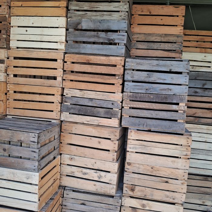 Ящики, ящики для яблук, ящики для фруктів, дерев'яні ящики