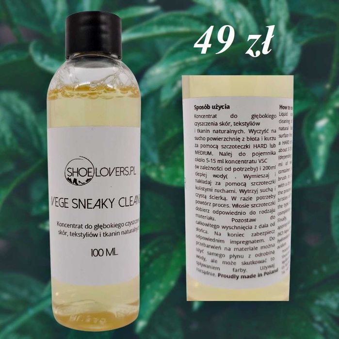 Preparat do czyszczenia obuwia