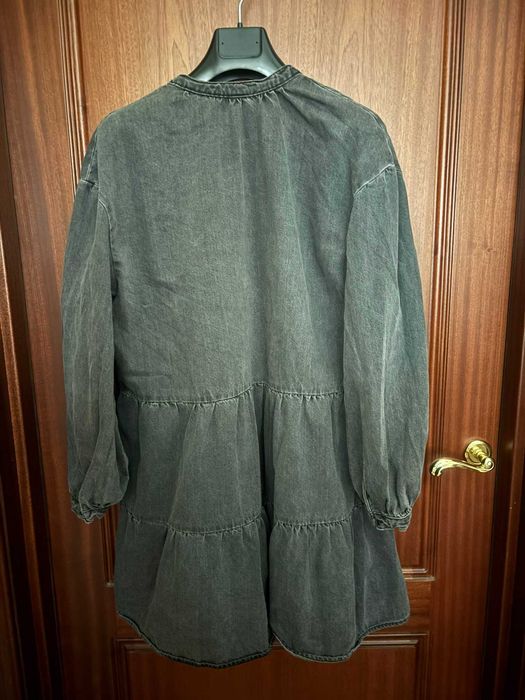 sukienka ciążowa ,dżinsowa czarna Denim ,oversize