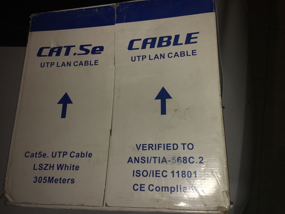 Cabo UPT CAT 5E (network cable, 45 meters)64729517444226121