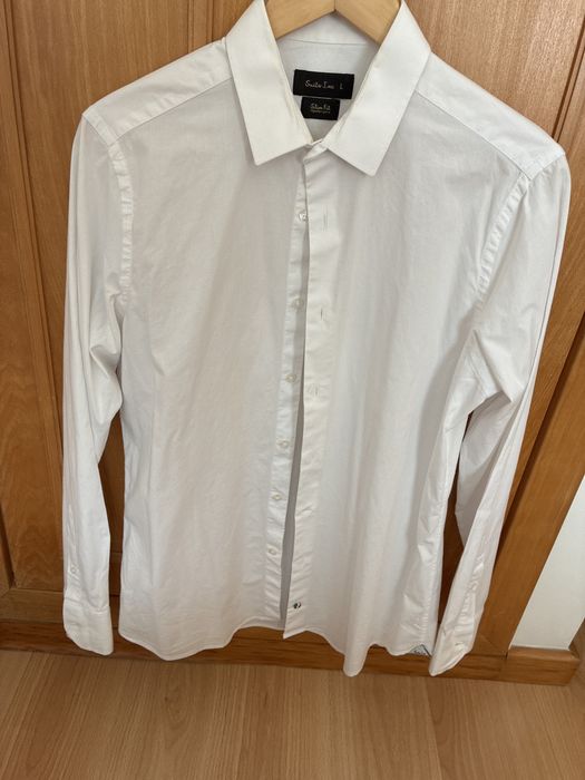 Camisa branca Suits Inc