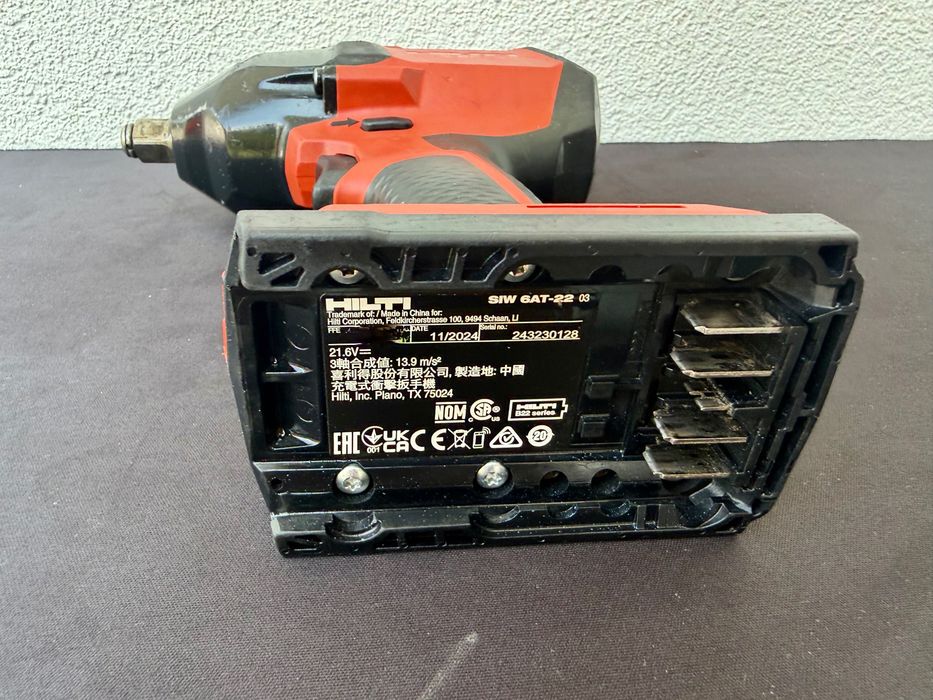 Klucz udarowy HILTI SIW 6AT-22 NURON używany w bdb stanie body