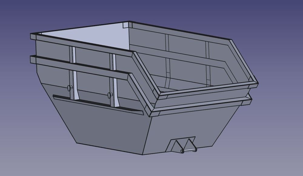 Contentores por medida | Reciclagem | Depósito resíduos | Serralheria