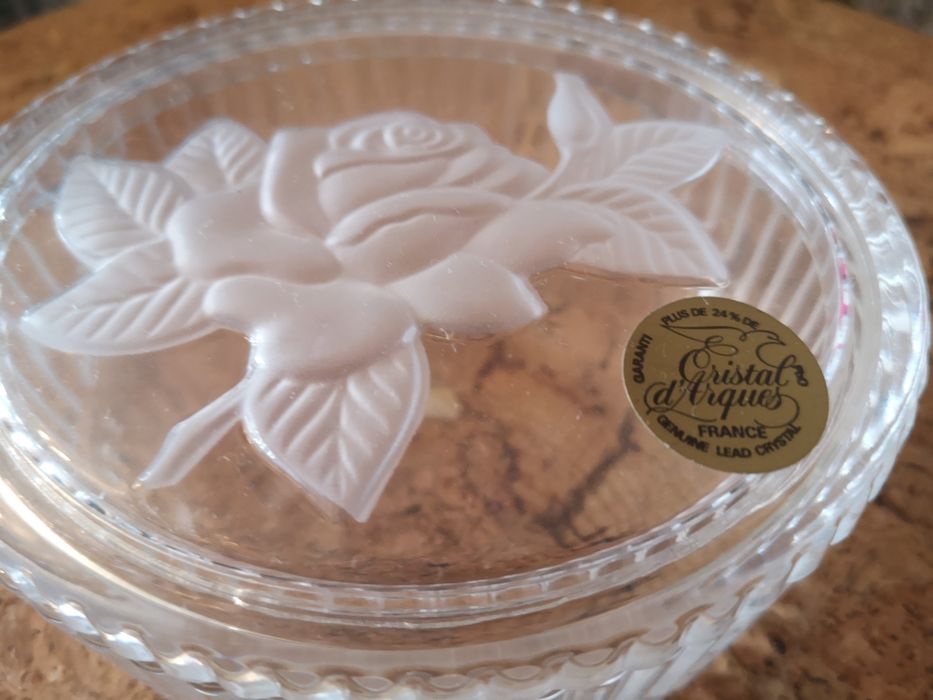 Guarda jóias cristal d'arques