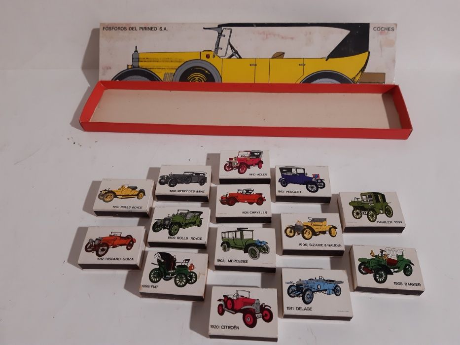 Coleção 14 Caixas Fósforos