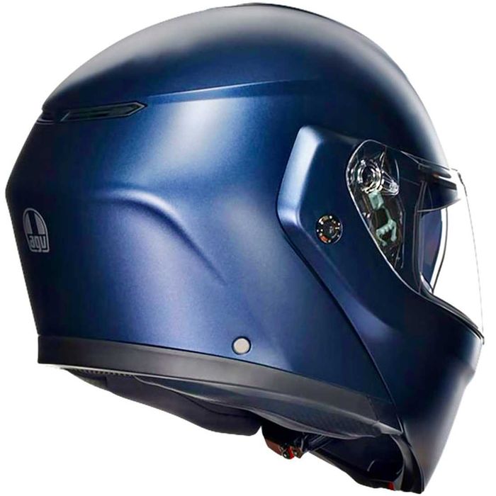 Capacete modular NOVO AGV Streetmodular azul escuro (33% DESCONTO) Tamanho M