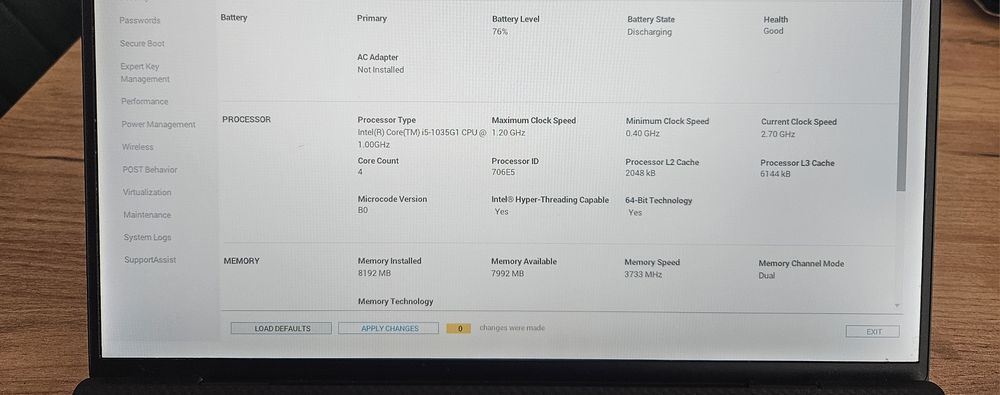 Dell XPS 13 9300 i5-1035G1/8 GB RAM/SSD 512 GB Windows 11 Pro