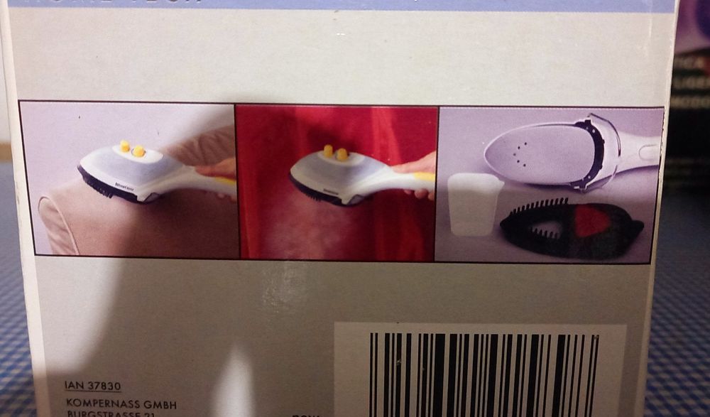 Ferro de engomar portátil