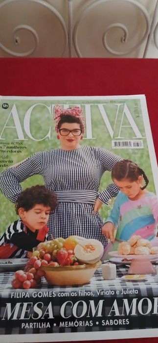 Activa-Filipa Gomes com os filhos Viriato e Julieta