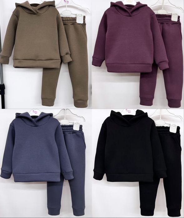 РОЗПРОДАЖ!!! Костюм флисовый теплый трехнитка флис спортивный детский