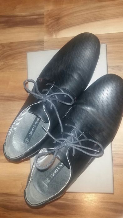Eleganckie buty męskie Gino Lanetti rozmiar 45