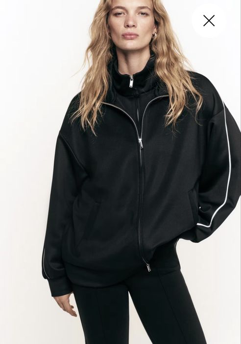 Жіноча куртка з тканини Scuba, Scuba Jaket H&M