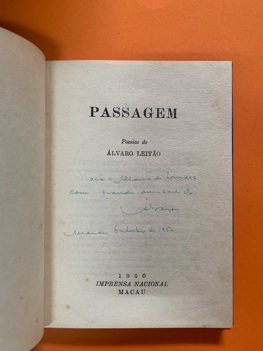 Passagem - Álvaro Leitão