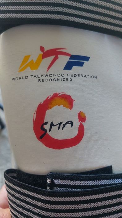 Caneleiras de Taekwondo -World  Taekwondo Federation Recognized - SMA
