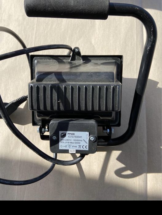 Projetor Trabalho Halogéneo 500W