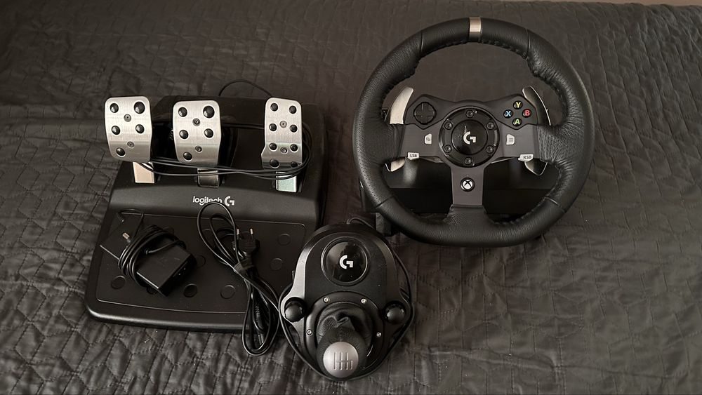 Logitech g920 + shifter