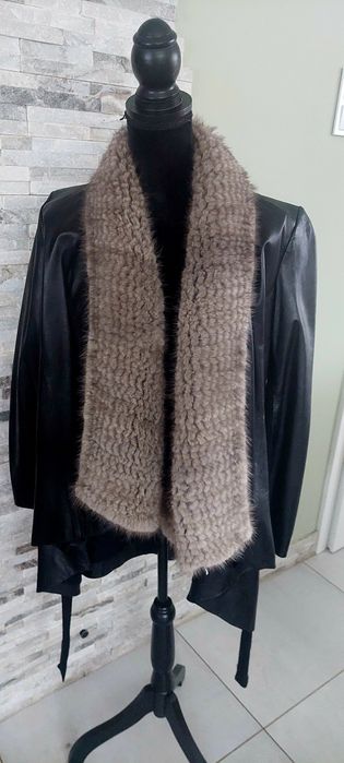 Skórzany płaszcz Max Mara M