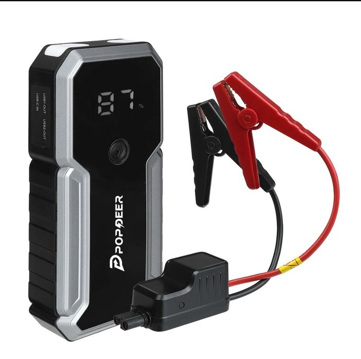 Booster 20000 mAh bateria jump starter carro arranque