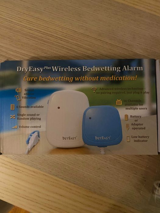 Alarme enurese sem fios como novo, crianças e idosos