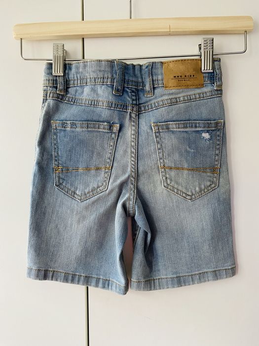 Krótkie spodenki jeansowe Mango Kids rozmiar 110 nowe z metką #110