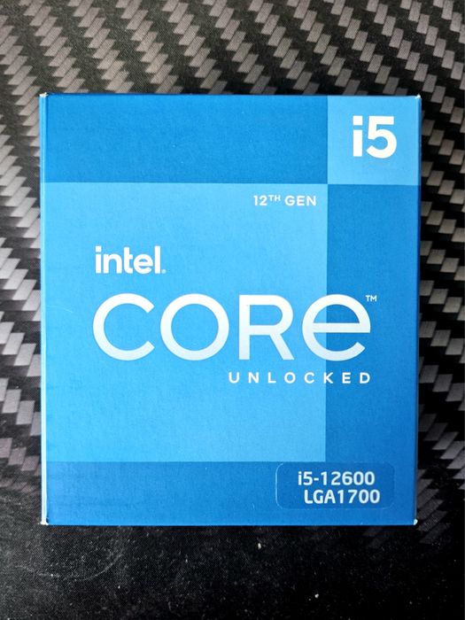 Intel Core i5-12600 12th Gen LGA1700 Alder Lake 6C/12T 4.8GHz Turbo DDR5 DDR4 PCIe 5.0 UHD 770 CPU Procesor