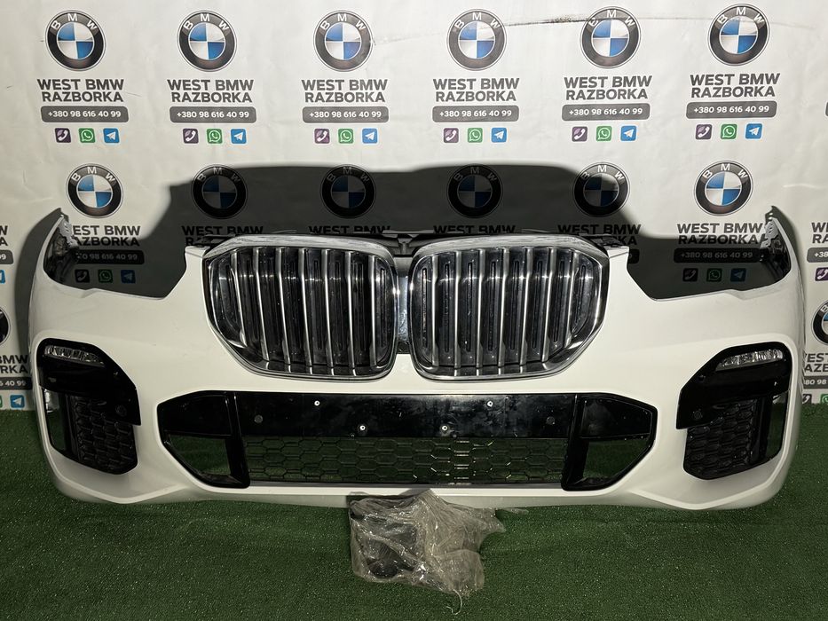 Бампер BMW G05 X5 M Pack Установочна Панель радіатор вентилятор касета