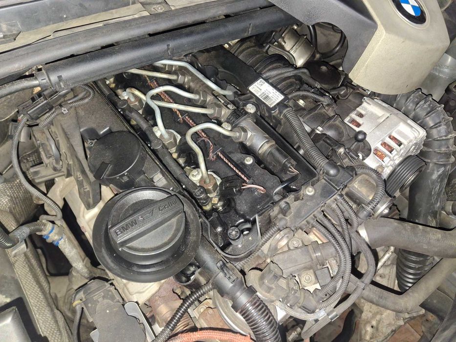 Silnik Bmw E92 e90 e91 e87 Cały Kompletny N47D 20Az Osprzętem