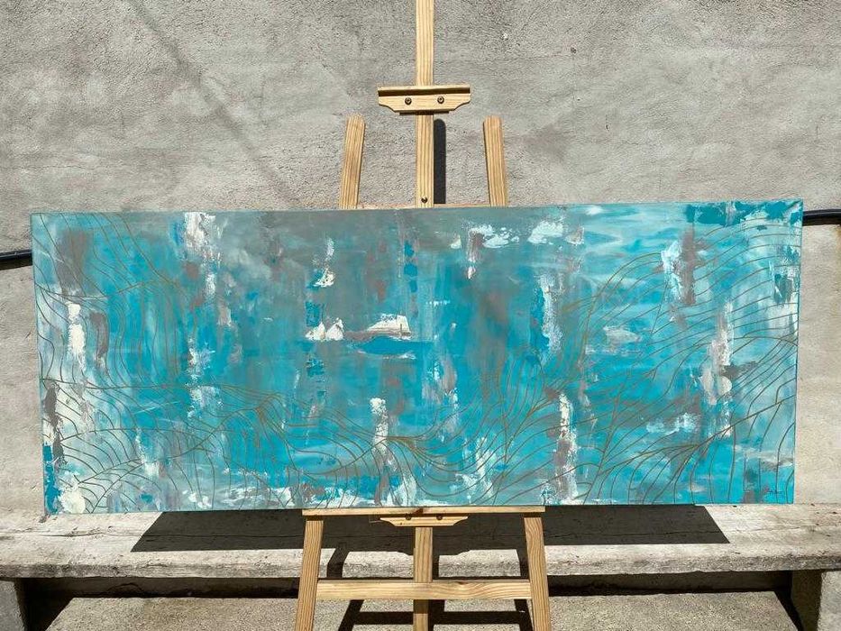 Vendo pintura feita à mão