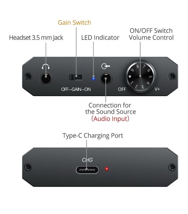 neoteck hifi headphone amplifier modelo: ntk059