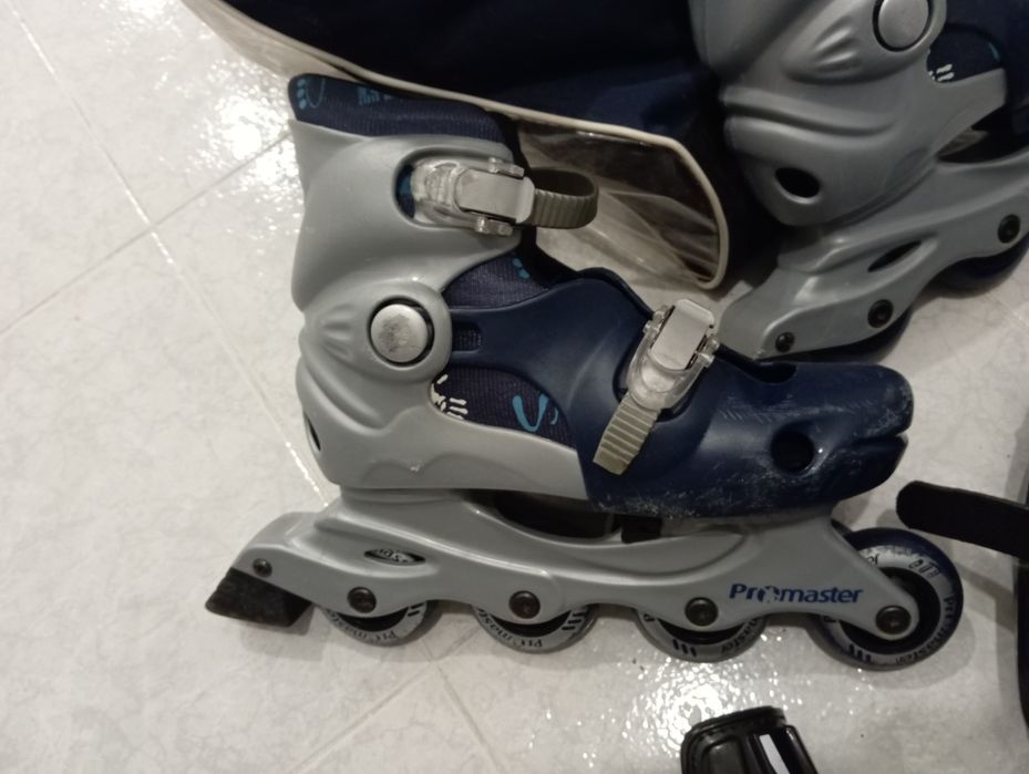 Patins em linha ,conjunto