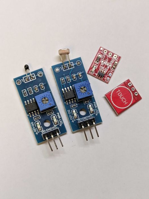 Датчик температури / світла, сенсорна кнопка TTP223 Arduino: 5 грн ...