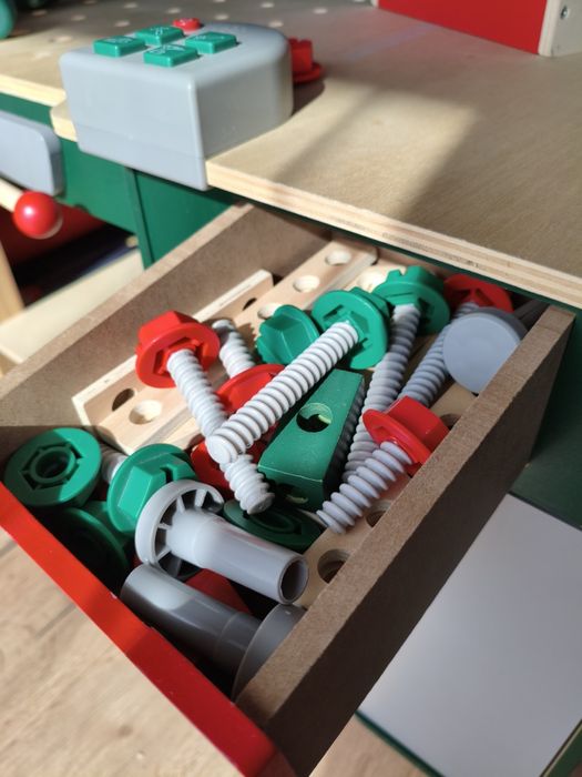 Warsztat parside z narzędziami