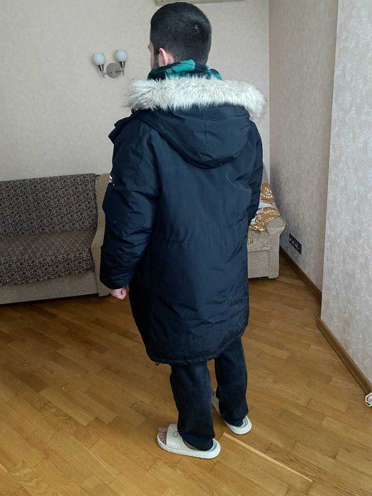 Чоловіча зимова куртка (парка) з хутром ZARA