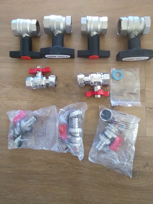 Zawory hse kulowe 1 cal , 3/4 cala  , 1/2 cala