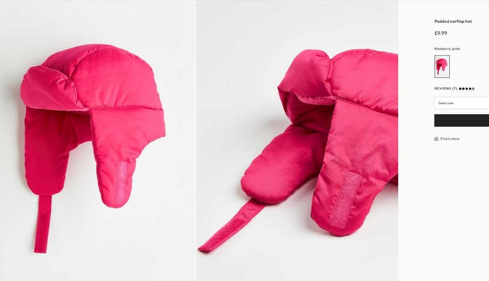 В наявності тепла  шапка НМ( в середині фліс)