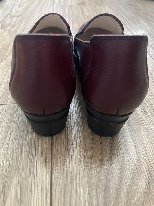 Skórzane buty damskie