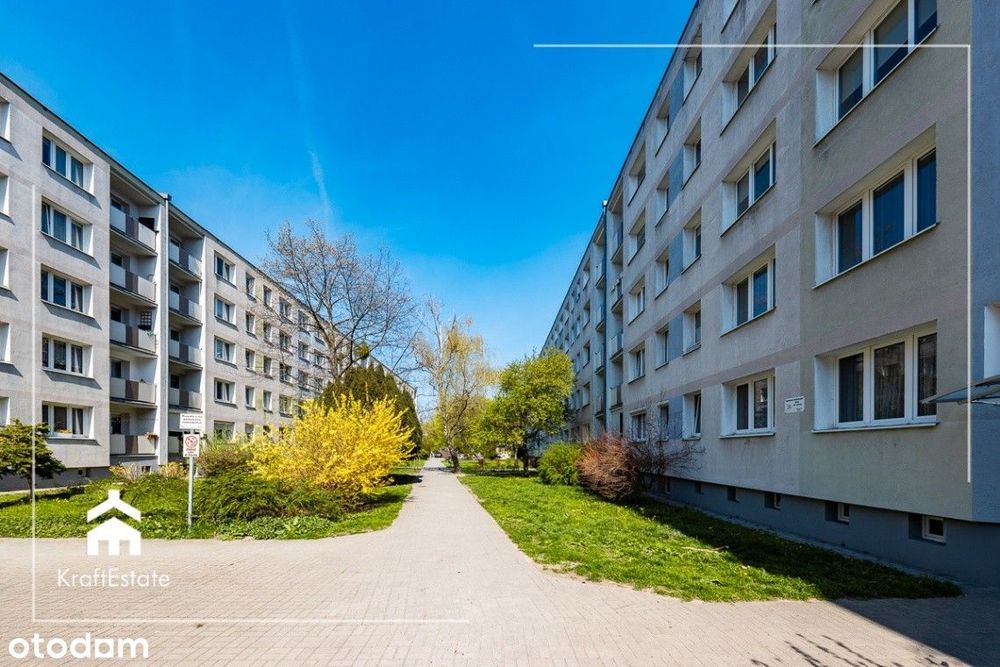 2 pokoje 44m² Rataje, loggia, blisko uczelni
