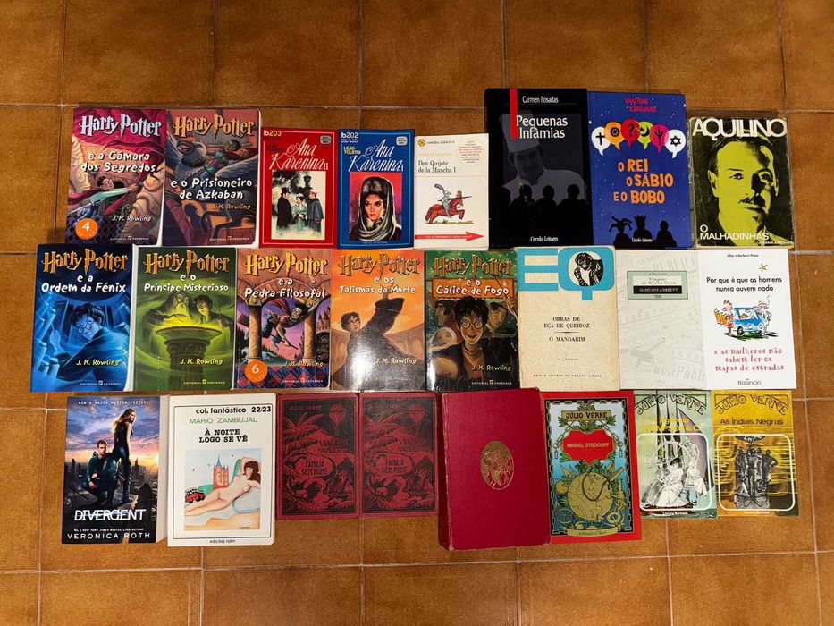 Vendo conjunto de 200+ livros (1-8)
