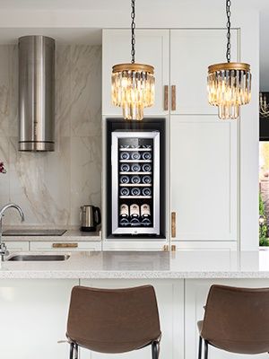 Nowa Winiarka Chłodziarka lodówka na wino Kalamera KRC-51FCSS 18 but.