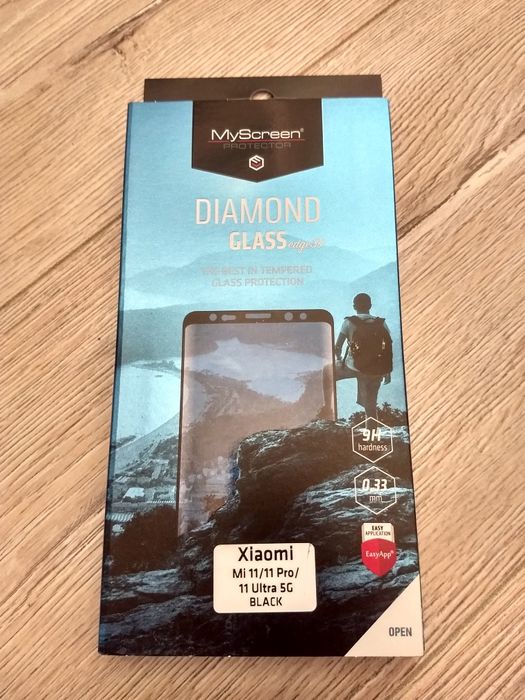PROMOCJA Szkło folia MyScreen DIAMOND GLASS edge3D do Xiaomi Mi 11/ Mi 11 Pro