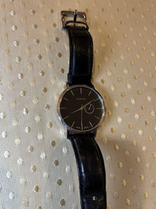 Relogio classico preto Gant