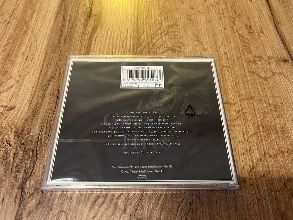 Sandra CD Greatest Hits Virgin Records 1992