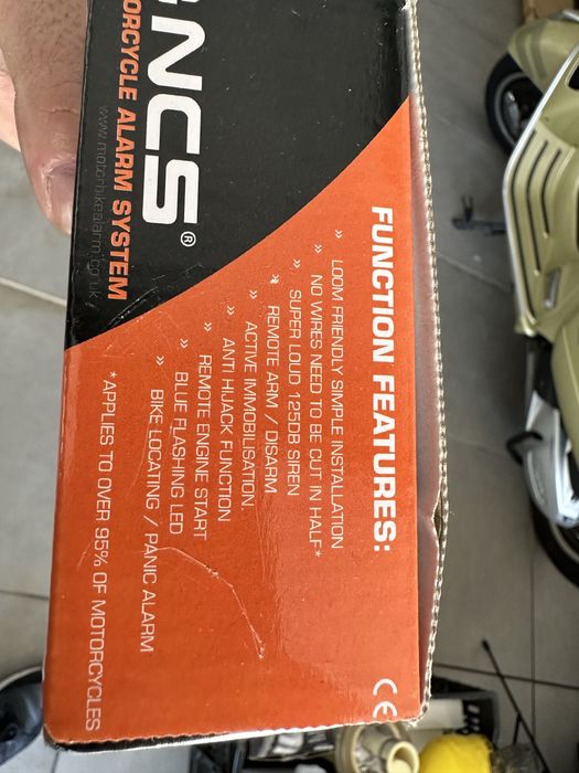 Alarme para moto / novo, na caixa