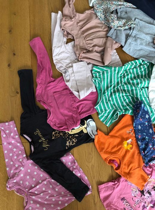 Paka ubrań 80 86 dla dziewczynki zestaw ubrań spodnie 80 86 psi patrol