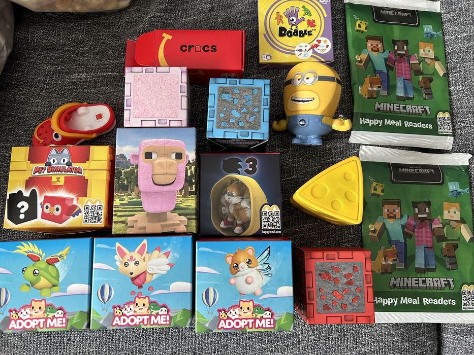 Figuras bonecos Mcdonalds