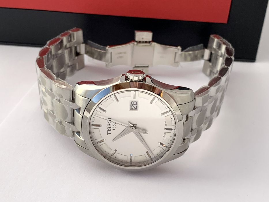 мужские часы TISSOT T035410 классика Couturier НОВЫЕ (браслет,ремешок) Киев - изображение 1