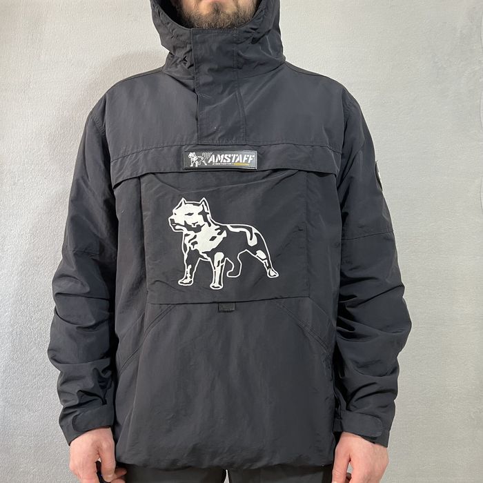 Оригінальний Анорак Amstaff розмір за біркою 3-4XL