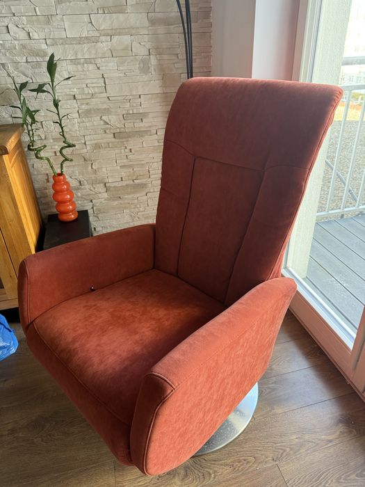 Fotel relax design unikat rozkładany